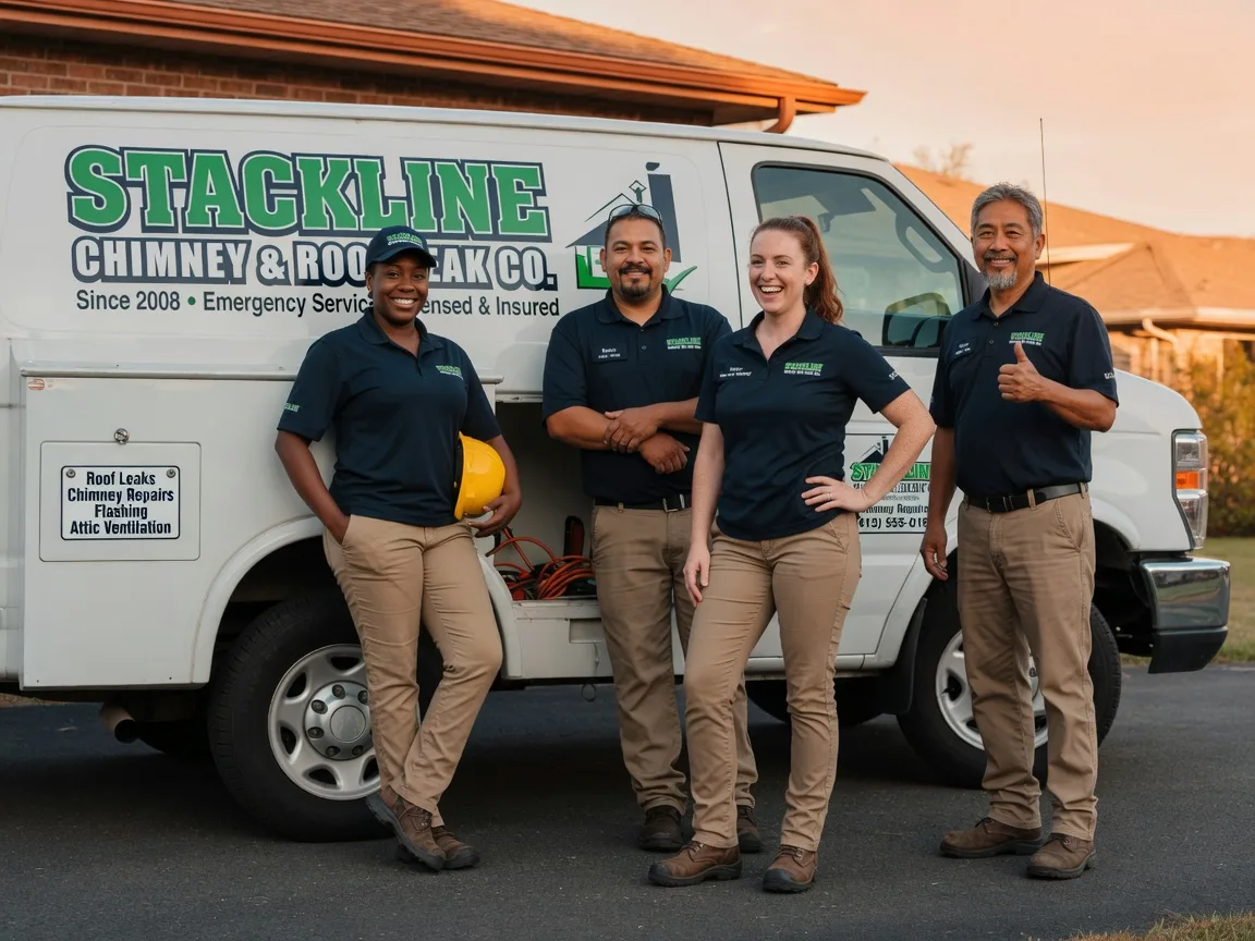 Chimney flashing repair company in Rittman, OH